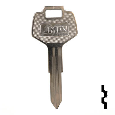 Uncut Key Blank | Nissan | X123 ( DA25 )