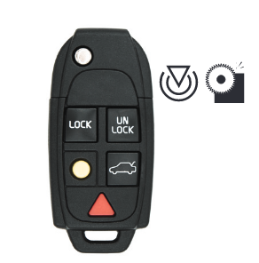 Volvo 5 Button Flip Key 5B1 – By Ilco Automotive Key Ilco