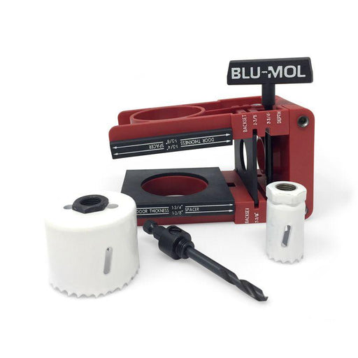 Blu-Mol® Professional Bi-Metal Lock Installation Tool / Jig Grip Tight Tools
