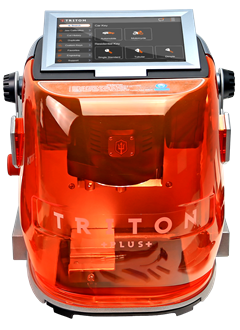 Triton PLUS  Key Cutting Machine - Commercial Edition - Edge & Laser Code Machine Triton