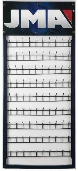 90 Key Display Rack Displays and signage JMA USA