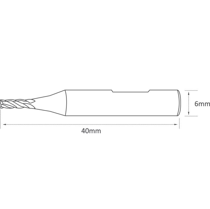 1.5mm End Mill Cutter for Triton/Condor (RAISE) Laser Key Cutting Bit Triton