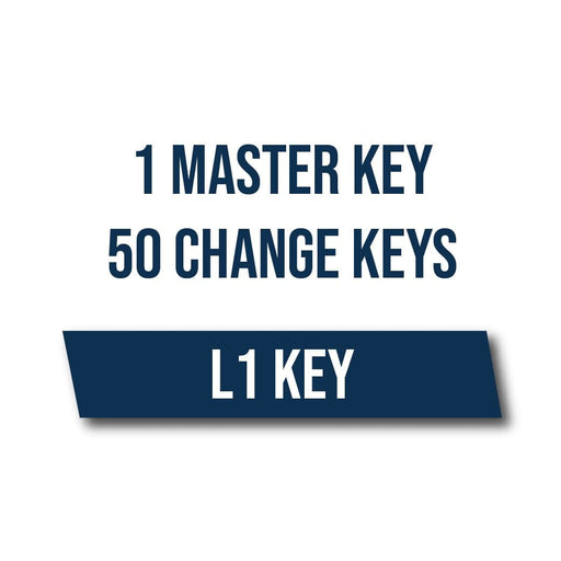 1 Master Key 50 Change Keys On A L1 Key Master Key Systems CLK