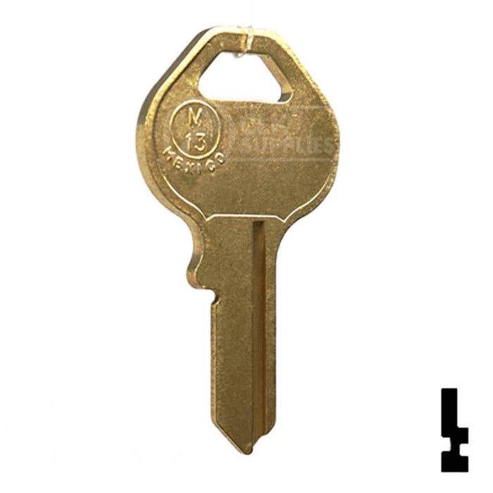 M13, 1092DS Master Key Padlock Key JMA USA