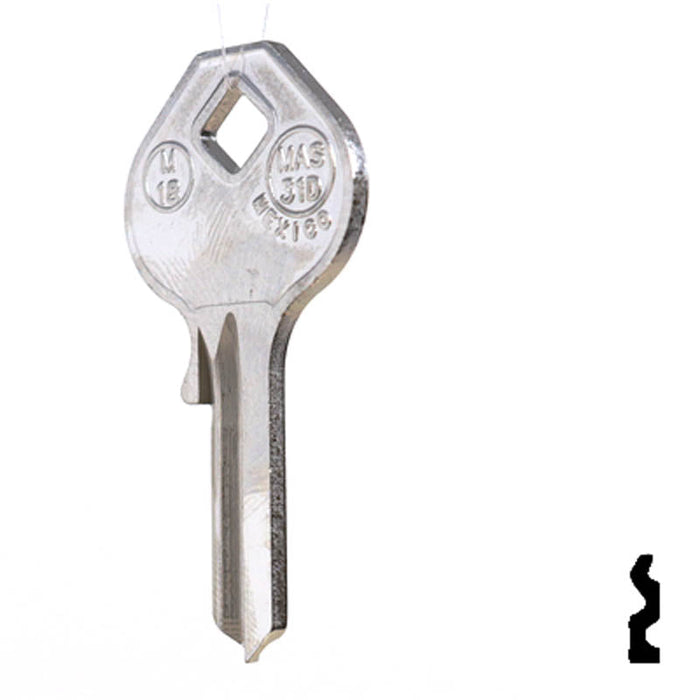 M18, 1092-40 Master Padlock Key Padlock Key JMA USA