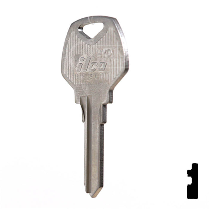 HYD1 Harley Davidson Key Blank Power Sport Key Ilco