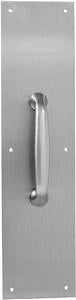 3-1/2" x 15" Aluminum Pull Plate Cylinders & Hardware PHG