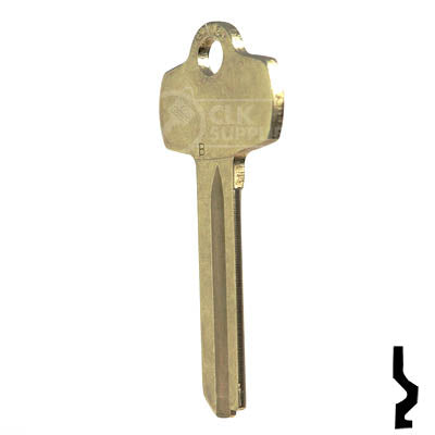 IC Core Best B Key (1A1B1, A1114B) Residential-Commercial Key JMA USA