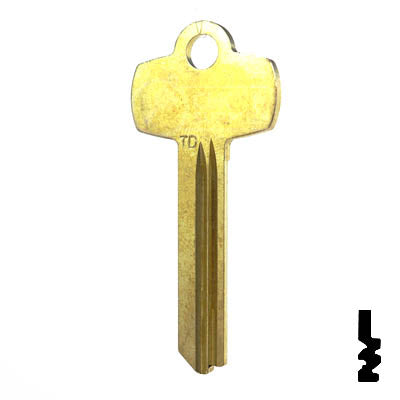 IC Core Best TD Key (1A1TD1, A1114TD) Residential-Commercial Key Ilco