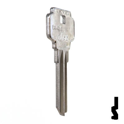 Uncut Key Blank | Dexter 5 Pin | D1145 Residential-Commercial Key Ilco