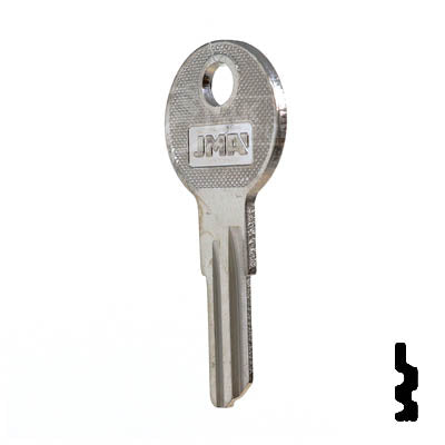 BAU1 / 1618 / BUE-1 Bauer Key Blank RV-Motorhome Key JMA USA