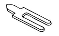 Cal-Royal 7-Pin Tail Piece for IC knobs and levers (SFIC) Cylinders & Hardware Cal-Royal