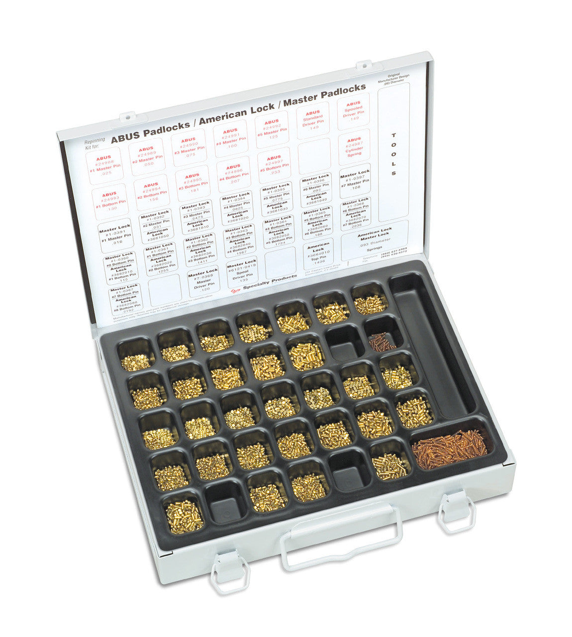 What is the weight of this re-keying kit?