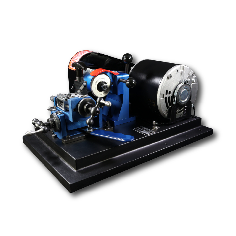 How to operate a key cutting machine?