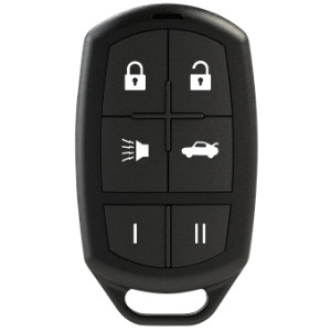 What is a universal remote transmitter in a car?