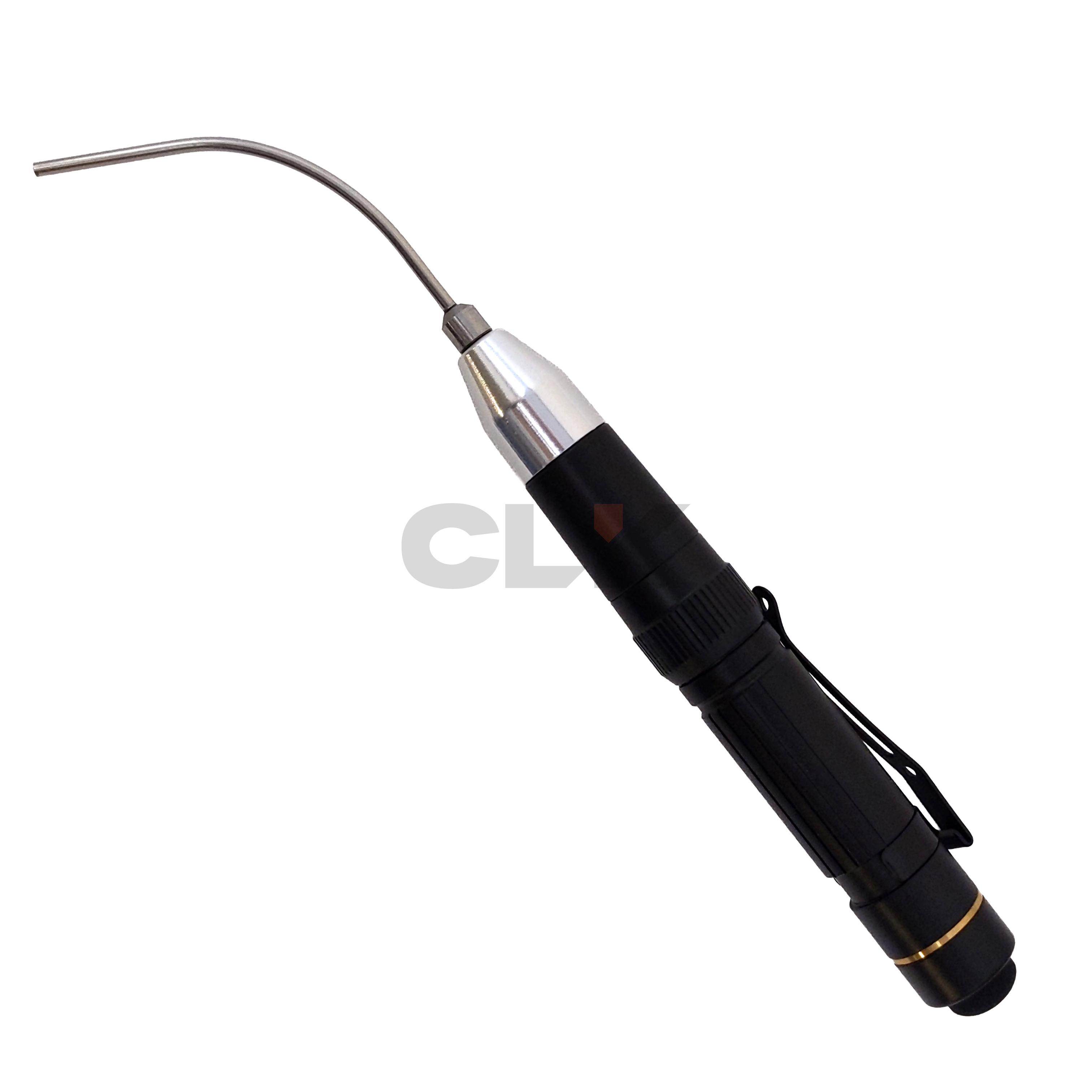 How to test fiber optic cable with flashlight?