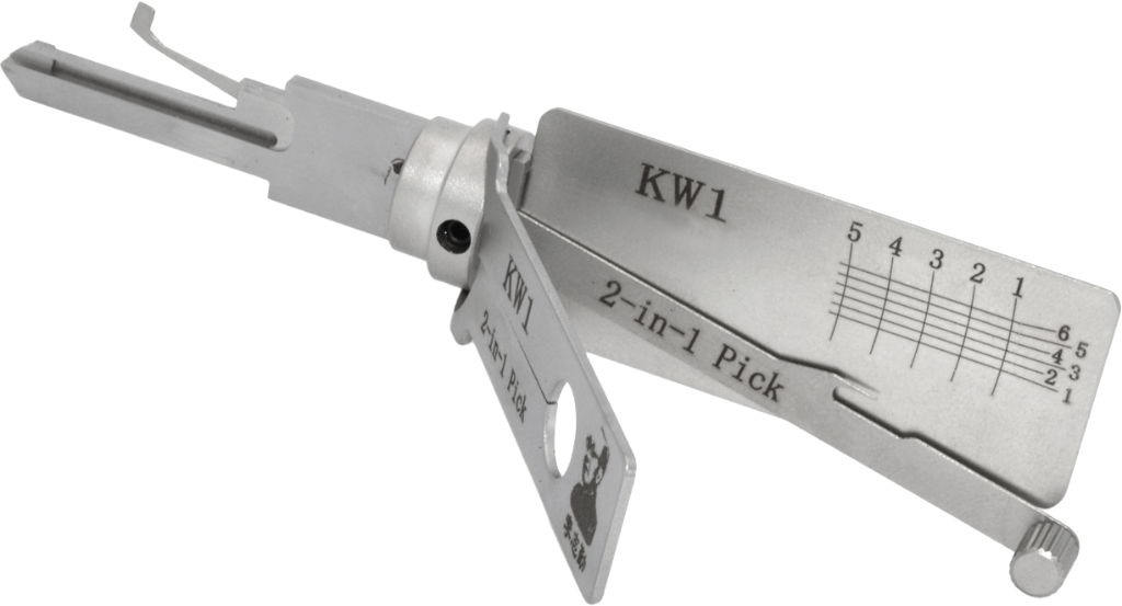 Why is a 2-in-1 pick and decoder valuable for professionals?