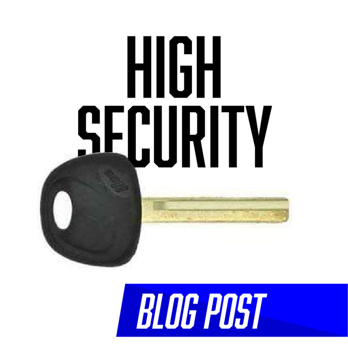 Locksmith Tools-High Security Keys