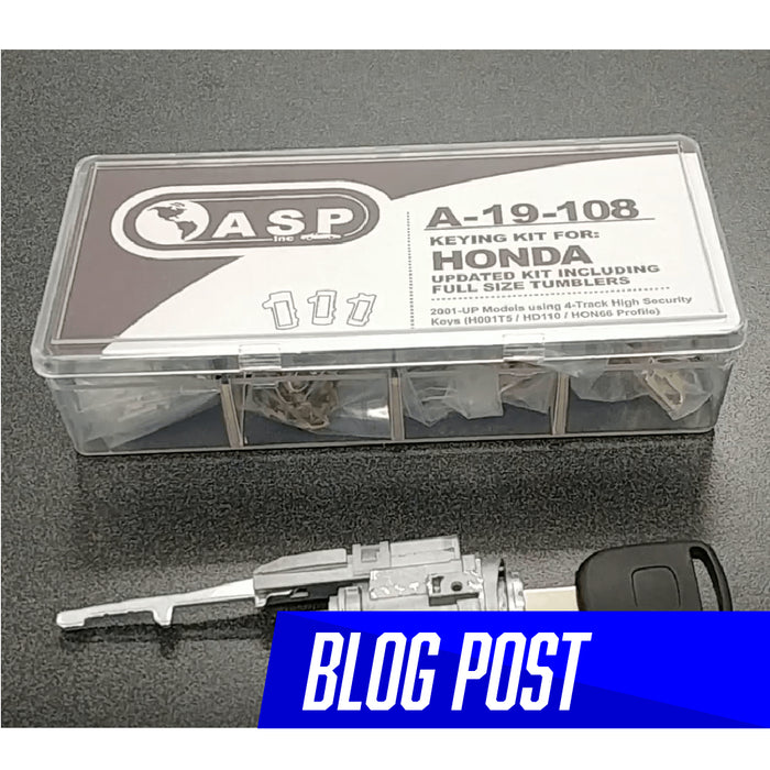 Honda High Security Pinning Kit: Fix Tumblers in Honda Locks | Video