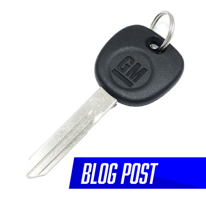General Motors Key Blanks