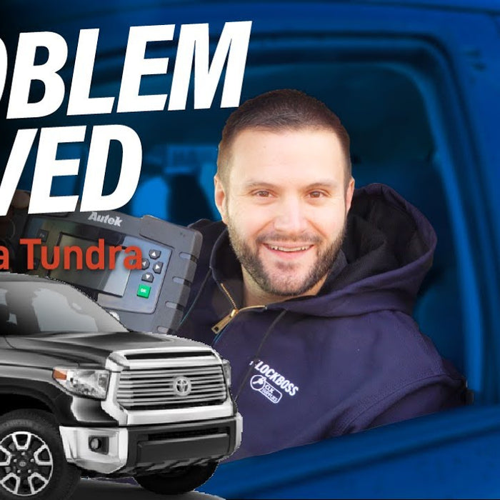 Key Programming | 2017 Toyota Tundra Gets A Remote Key W Autek IKey820