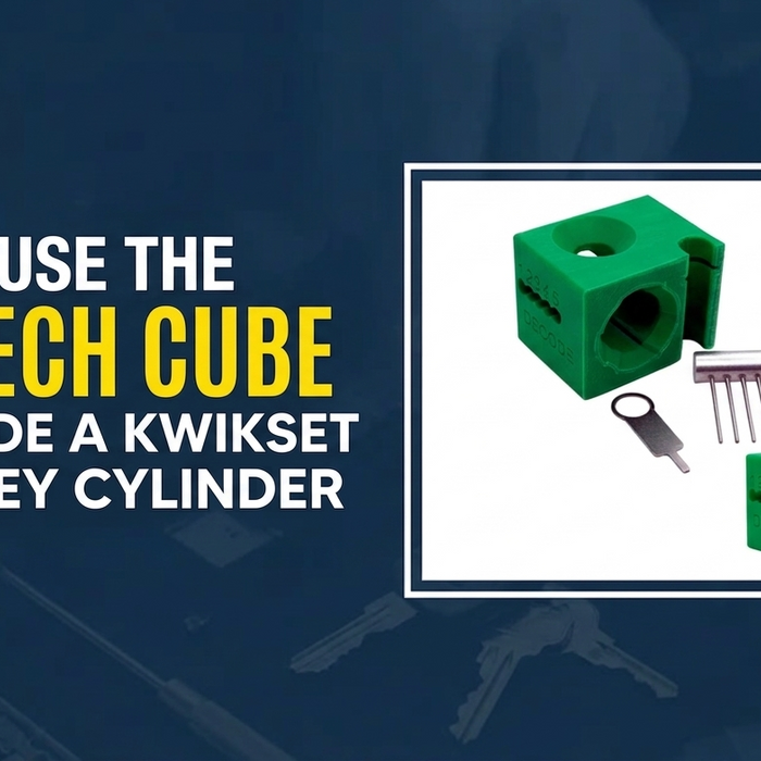 How to Use the LockTech Cube to Decode a Kwikset Smart Key Cylinder
