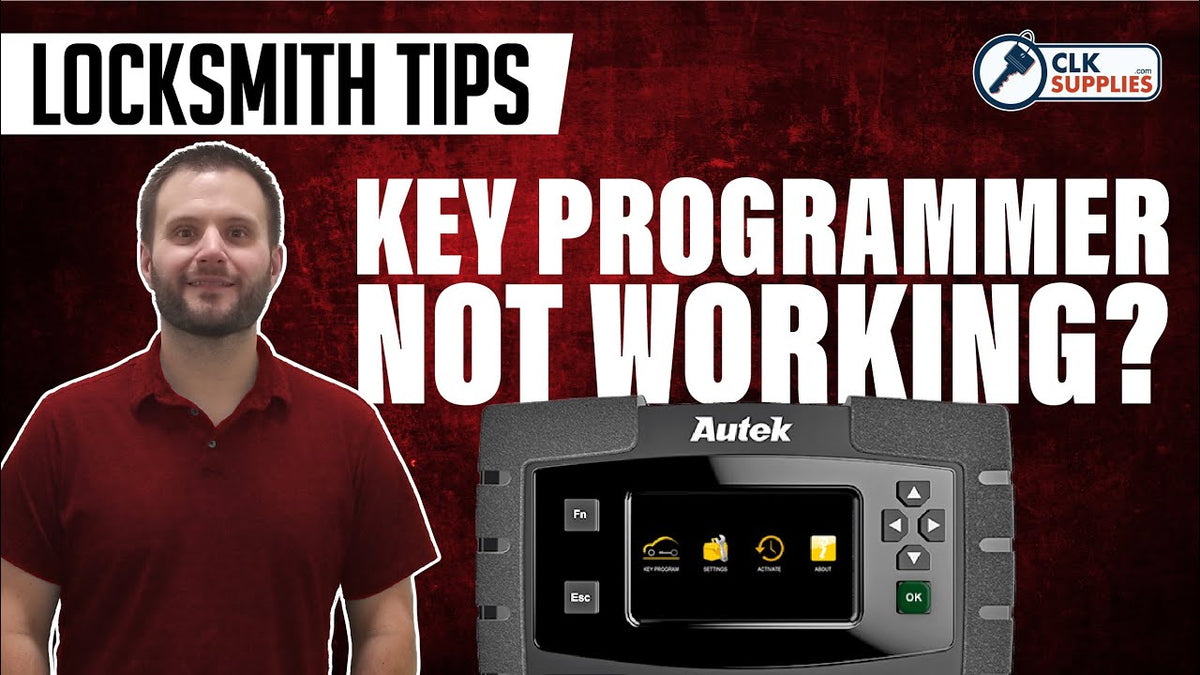 Locksmith Tips | Troubleshooting a Faulty Key Programmer