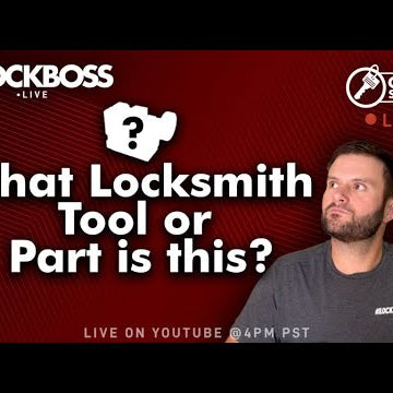 What Locksmith Tool or Part is this?