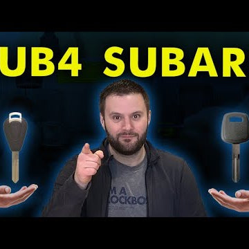 SUB4 Subaru Transponder Key | Everything You Want to Know