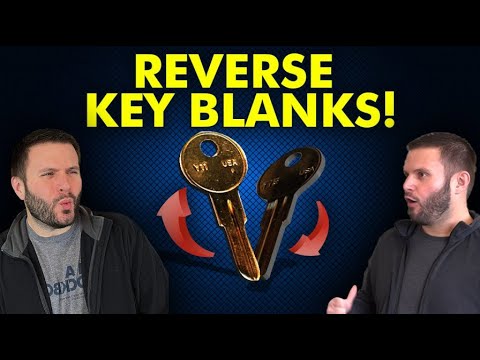 Reverse Key Blanks | Locksmithing 101