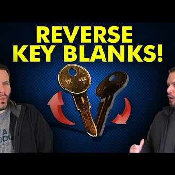 Reverse Key Blanks | Locksmithing 101
