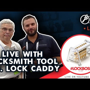 Live with Locksmith Tool Co. Lock Caddy