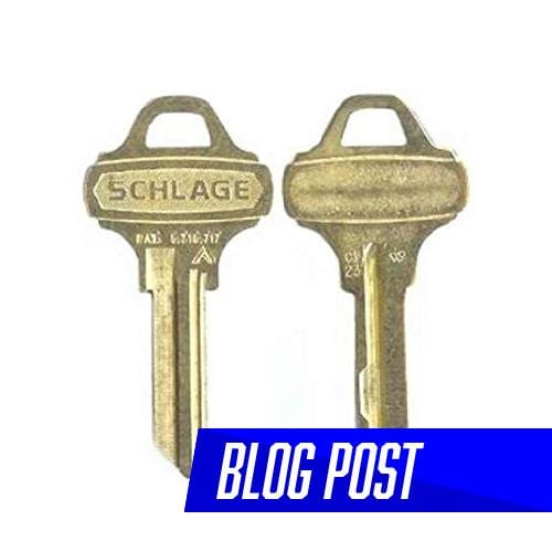 C123 Key Blanks