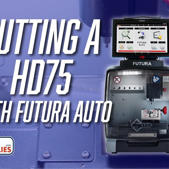 Key Machine Automatic | The Futura Auto Cuts Motorcycle Keys?!