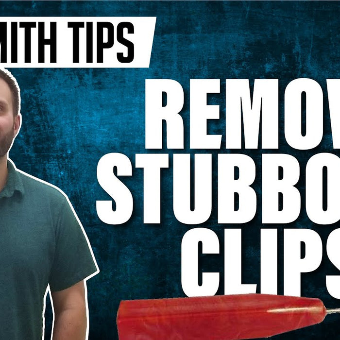 Locksmith Tip | Remove Stubborn Clips on the back of Lock Cylinders