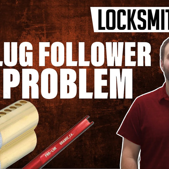 Locksmith Tip | Rekeying a Lock and you forgot a Plug Follower? No Problem