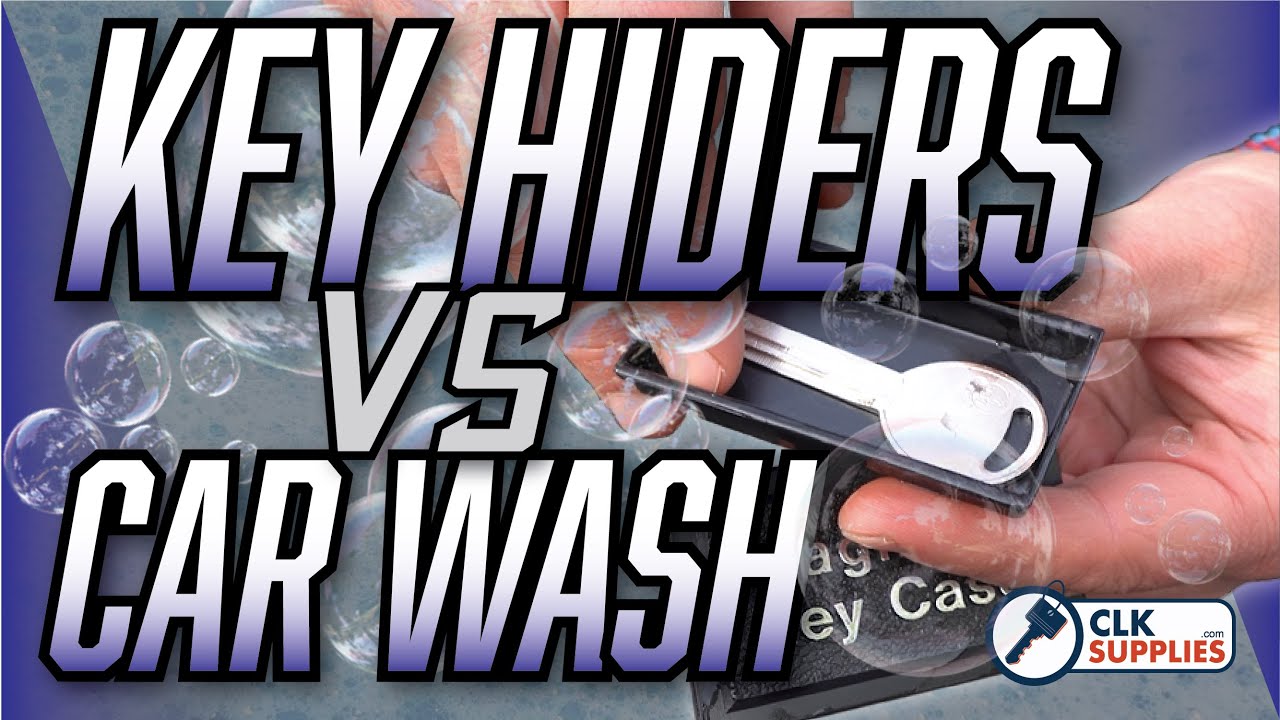 We did not expect this! Locksmithing Tips and Tricks -Key Hinders vs. Car Wash