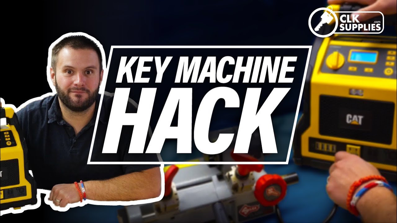 Key Cutting Machine Hack | Don't have enough power to do the job? No Problem!
