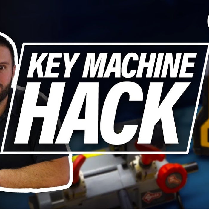 Key Cutting Machine Hack | Don't have enough power to do the job? No Problem!
