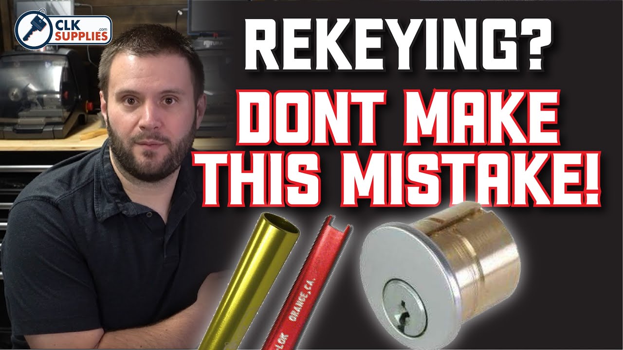 Locksmithing 101 | Re-keying locks? Don't make this mistake!