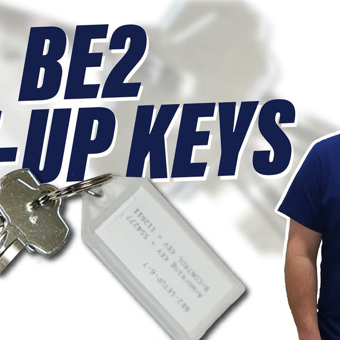 New BE2 Setup Keys for SFIC A2 System - Servicing IC Core Just got easier!