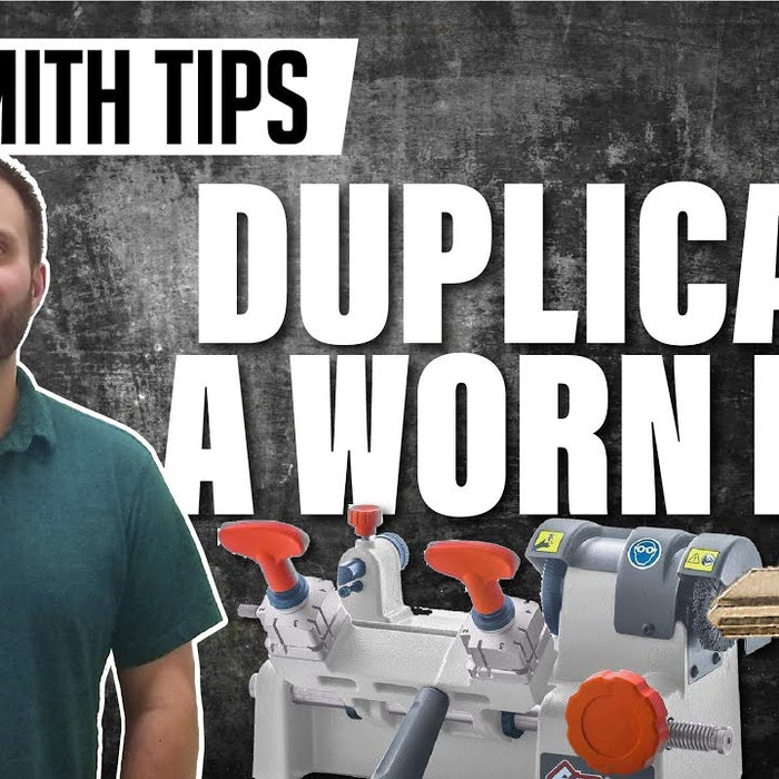 Locksmith Tip | Duplicate a Worn Key Trick!