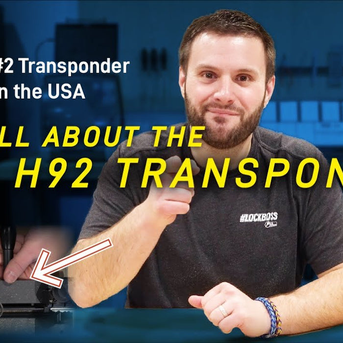 Locksmithing 101 | EVERYTHING You Need To Know About The H92 Transponder Key!