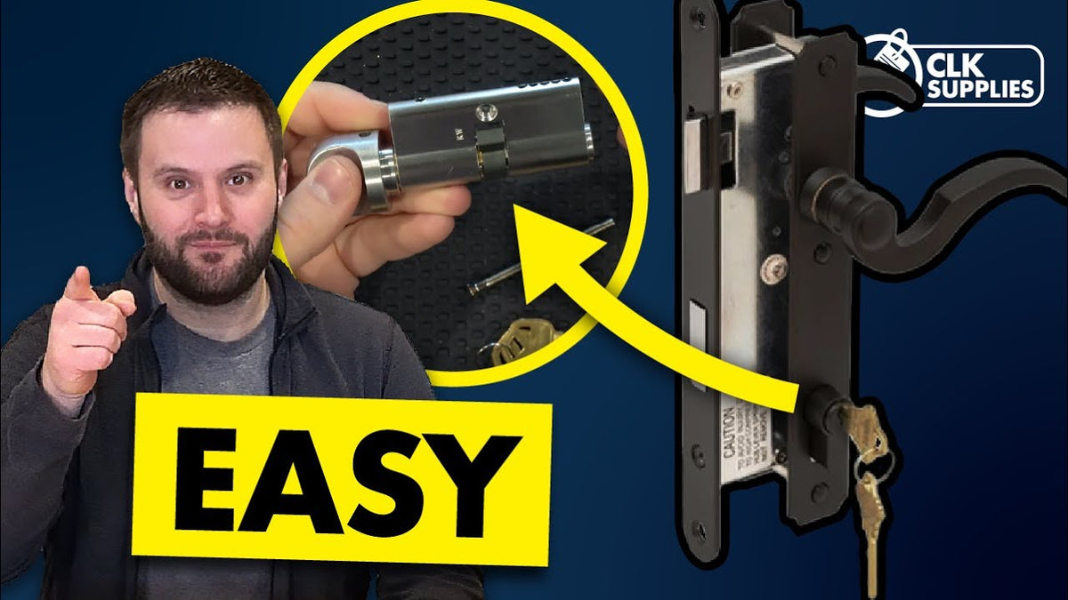 Replacement Screen Door Lock Cylinder