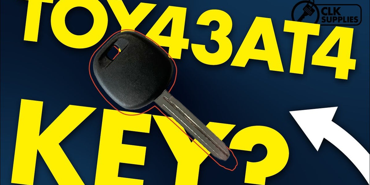 TOY43AT4 Transponder Key | Everything You Want to Know — CLK Supplies