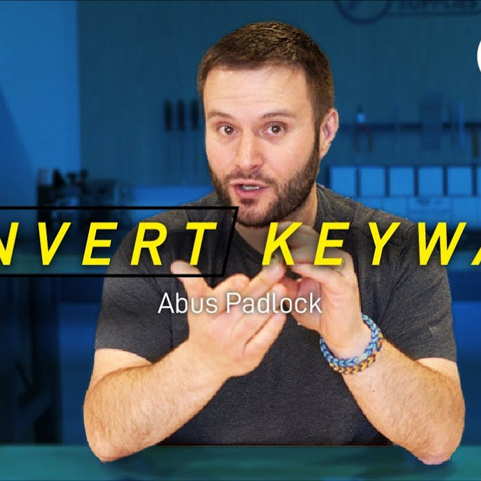 Locksmithing 101 | SAVE SHELF SPACE With This Padlock Hack!