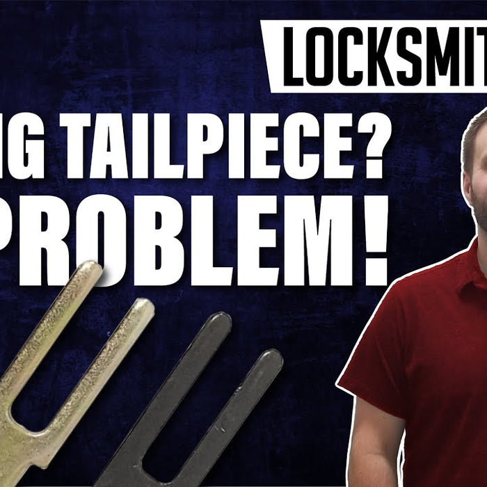 Locksmithing Tips Wrong SFIC Tailpiece For The Job - No Problem!