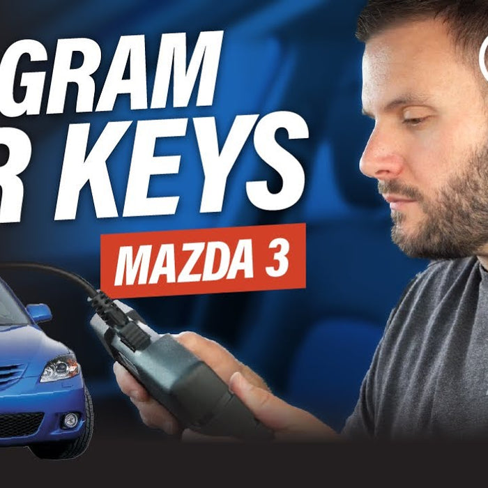 Watch the Autek IKey820 Key Programmer do it's thing on a Mazda 3 | Key Programming