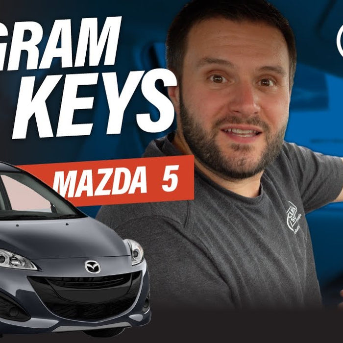 Key Programming | The SMART PRO Makes A Transponder Key for a Mazda 5!