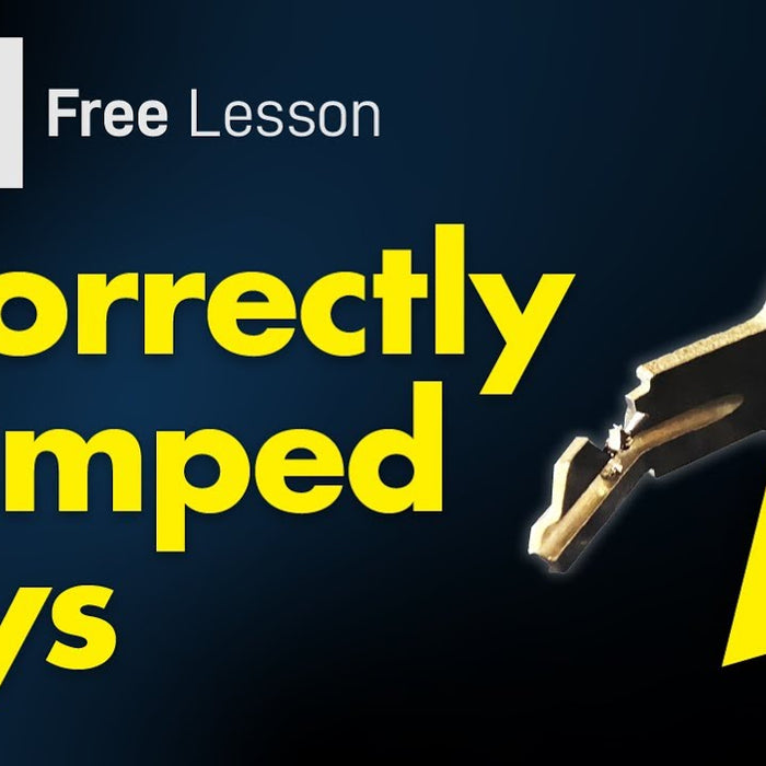 Incorrectly Clamped Keys - FREE Lesson from How to Duplicate Keys & Make Money